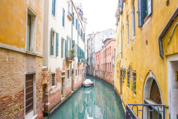 Water street canal in Venice.