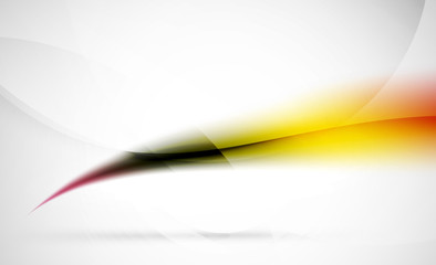 Wave abstract background. Business hi-tech presentation template or advertising layout