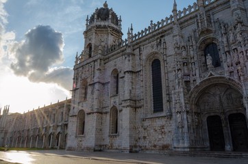 Fototapeta premium Lisbon Jeronimos Monastery