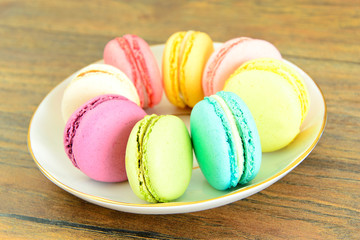 Sweet and Colourful French Macaroons