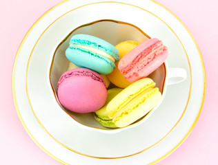 Sweet and Colourful French Macaroons