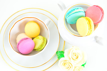 Sweet and Colourful French Macaroons