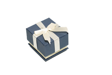 Gift box on a white background. 