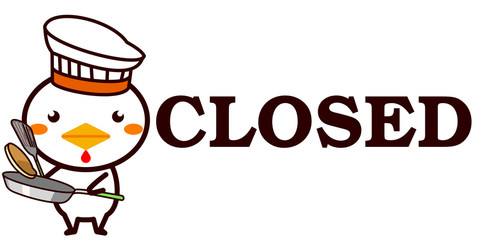 OPEN,CLOSEDを知らせる動物シリーズ