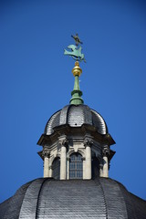 View in the city of Würzburg, Bavaria, region Lower Franconia, Germany