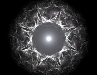 Abstract fractal patterns and shapes. Fractal texture. The colors in the series, Fancy paint. Background consists of fractal