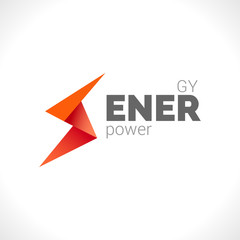 Lighting yellow bolt Flash Logo design vector element. Fast Quick Rapid icon concept symbol. Thunderbolt Logotype icon