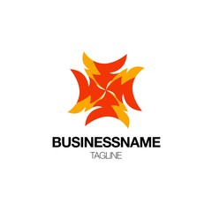 Abstract Flower Logo