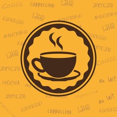 delicious coffee design 