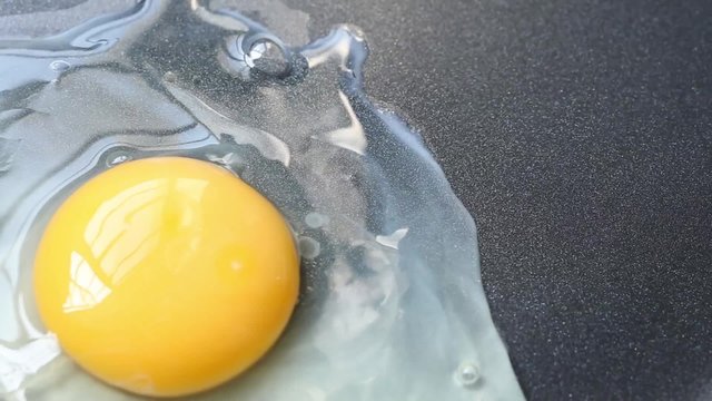 Cooking egg