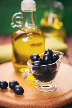 olive and oil