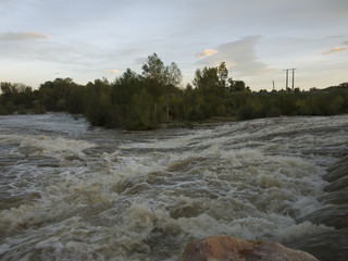 Inondation passage à gué