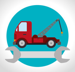 towing truck vehicle