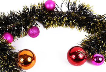 christmas ornament with wreath