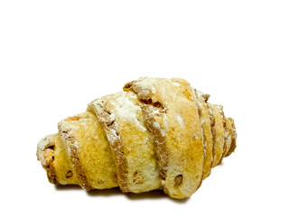 Croissant isolated on white background