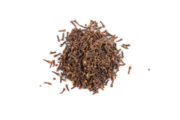 Cloves isolated on white background