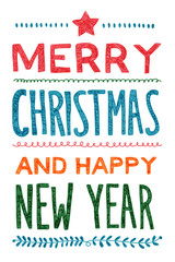 Merry christmas and happy new year