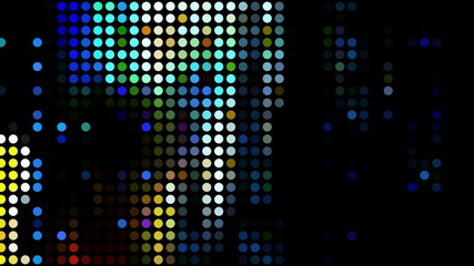 LED 016: Light emitting diodes flicker with data (Video Loop).