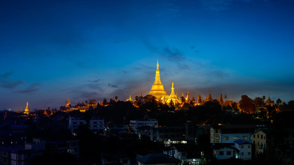 Obraz na płótnie Canvas Shwedagon pagoda
