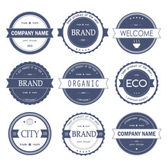 Fototapeta premium Hipster icons set