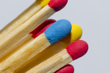Colorful matchs