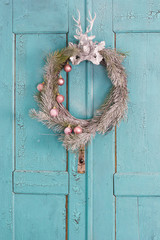 Christmas door wreath
