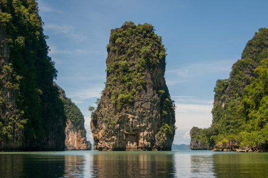 Koh Panak Island at Phang Nga Bay near Krabi and Phuket