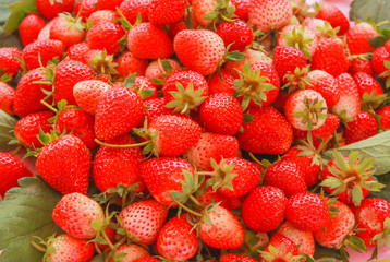 fresh strawberry for background