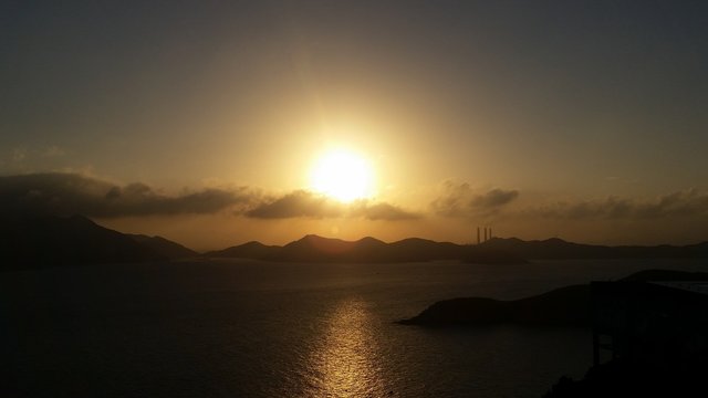Sun and ocean