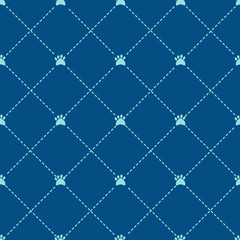 Seamless pattern for your creativity vector images. Pattern, traces of animals.