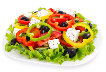 Fresh vegetable salad