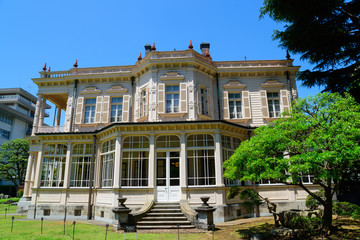 Fototapeta premium Kyu-Iwasaki-tei Gardens in Tokyo