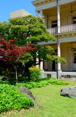 Kyu-Iwasaki-tei Gardens in Tokyo