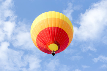 Colorful hot air balloon