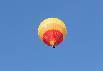 Colorful hot air balloon