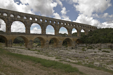 Fototapeta premium The Pont du Gard in France