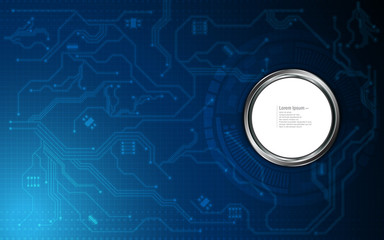 Obraz premium vector abstract background digital pattern technology innovation concept