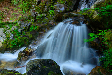Atera Valley in Kiso, Nagano, Japan