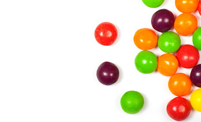 color candy isolated