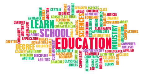 Fototapeta premium Education Industry