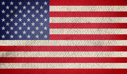 Fototapeta premium Grunge USA Flag