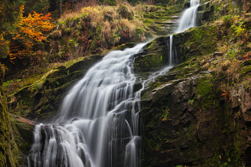 Kamienczyk Waterfall in Poland
