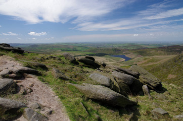 View from Kinder Scout (Peak District, England)