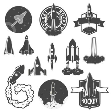 rocket labels set.