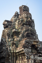 Fototapeta premium Buddha faces of Bayon temple