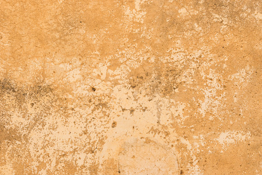Antike Wand Hintergrund Textur Farbe Braun Beige