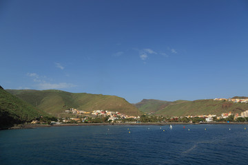 Fototapeta na wymiar San Sebastian de La Gomera