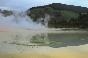Geyser valley