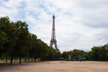 Eiffel tower in Paris.