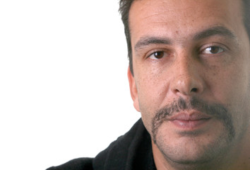 Man with mustaches